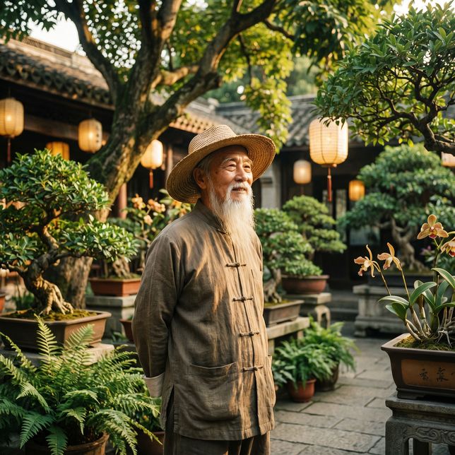 抖荫短视频植物专家-林守正