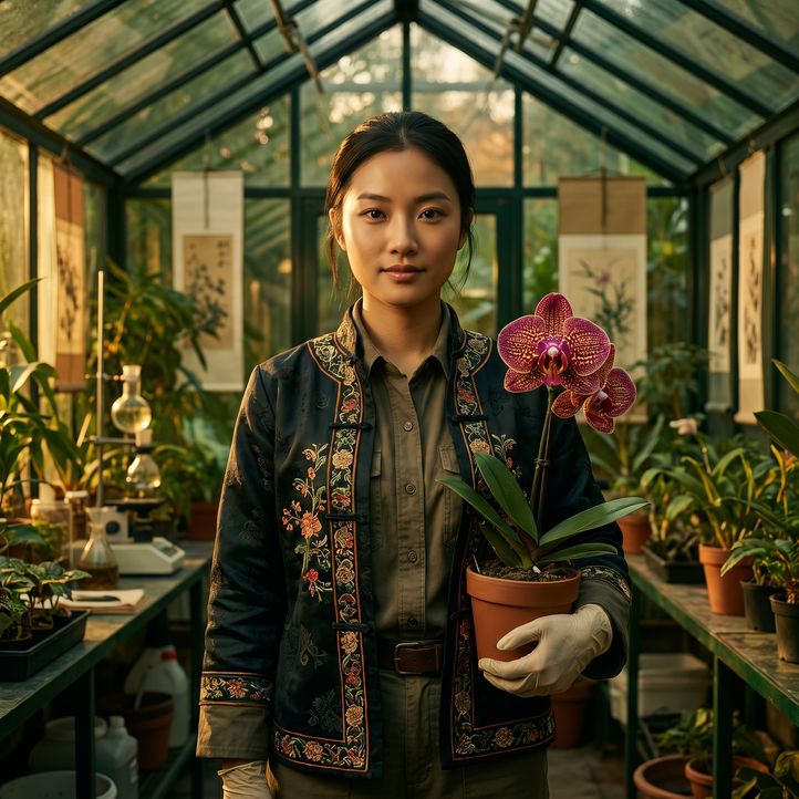 抖荫短视频植物专家-苏婉清