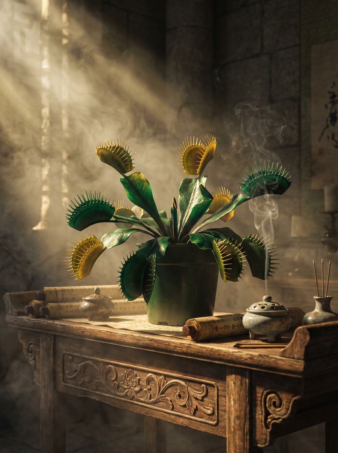 抖荫短视频植物视频-食虫植物奇观